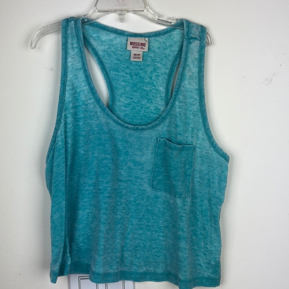 Mossimo Blue Tank Top